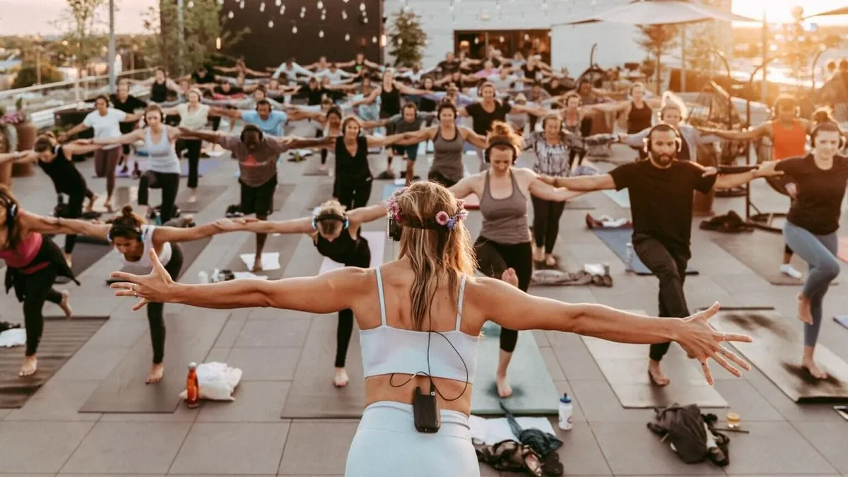Silent Disco Yoga